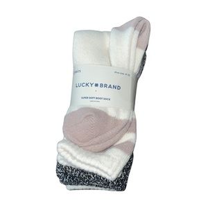 NWT Lucky Brand super soft boot cut socks
